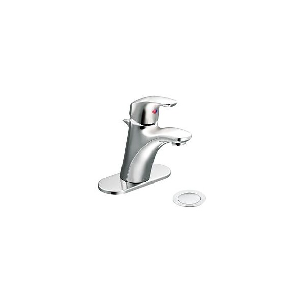 Chrome One-Handle Bathroom Faucet